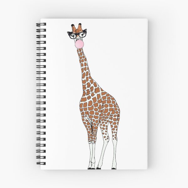 Item preview, Chewing gum chewing casual giraffe gift idea for giraffe friends designed and sold by elnino8.