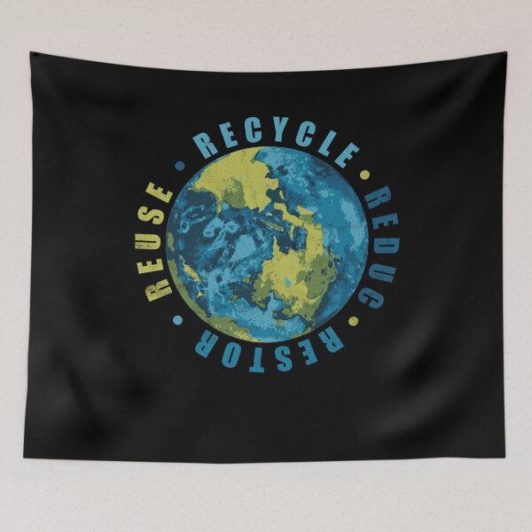 Item preview, Recycle Reduce Restore Reuse T-Shirt designed and sold by alexngn.