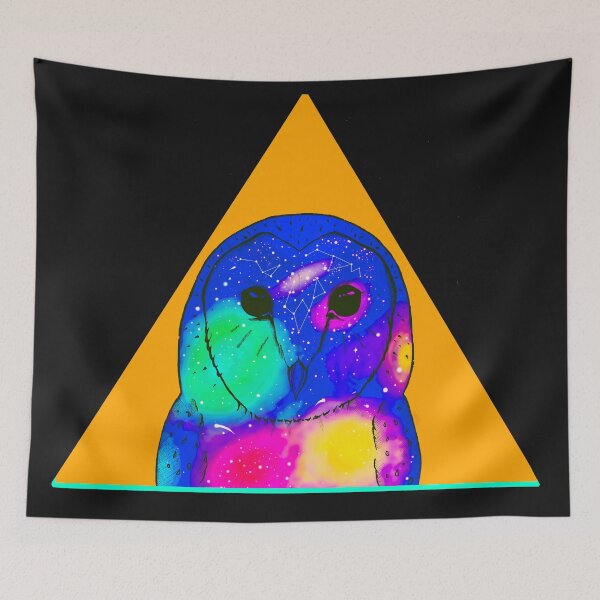 Item preview, Cosmic owl, divine triangle designed and sold by Isabel Mónica García González.