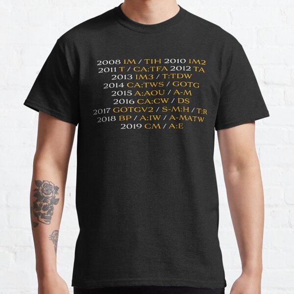 MCU: To the Endgame (V2) Classic T-Shirt