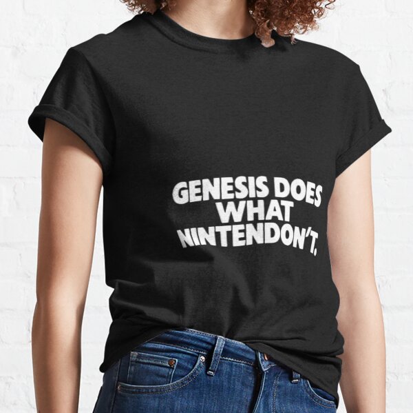 Genesis does what nintendon t shirt