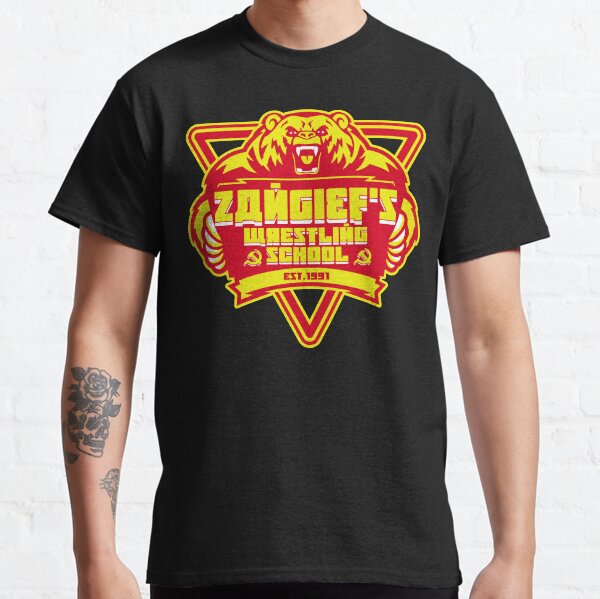 the russian bear wrestling school Classic T-Shirt