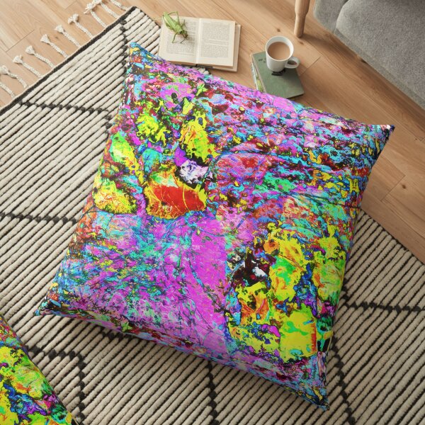 Paw Prints Catch Me If You Can Floor Pillow