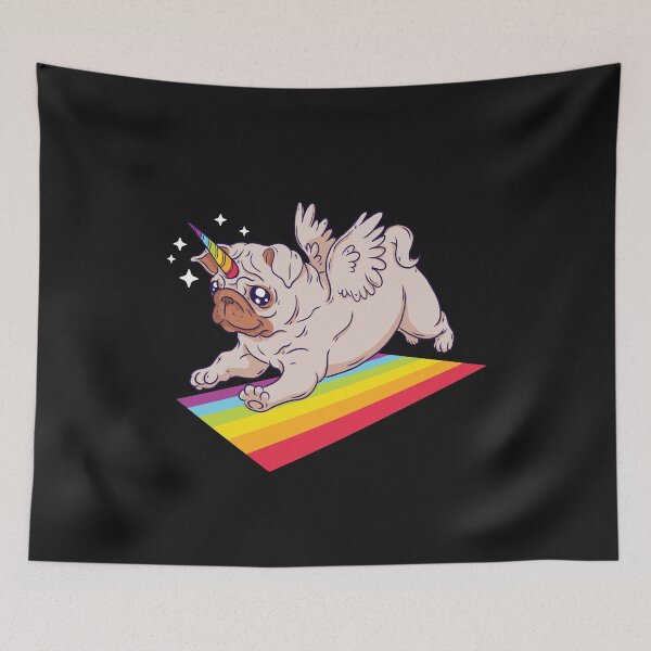 Item preview, flying unicorn dog designed and sold by altinvest.