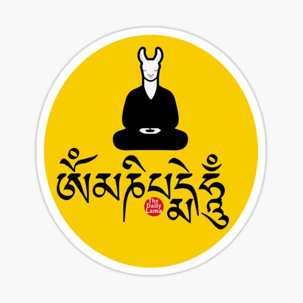 Om Mani Padme Lama Sticker