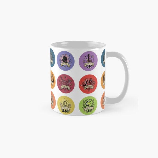 Dungeons and Dragons Classes Classic Mug