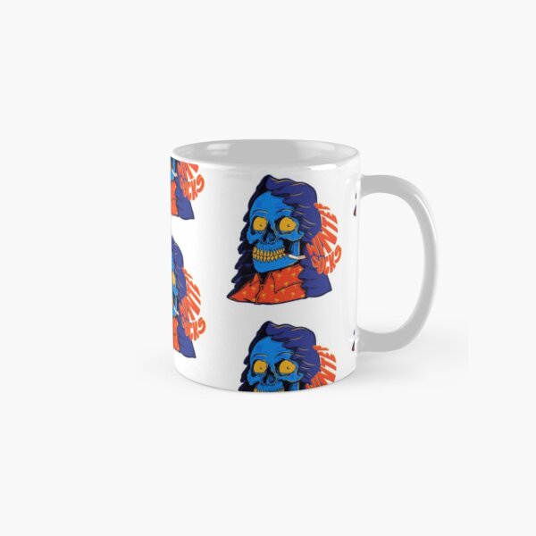 Grim Reaper hating Winter - designed by Joe Tamponi Classic Mug