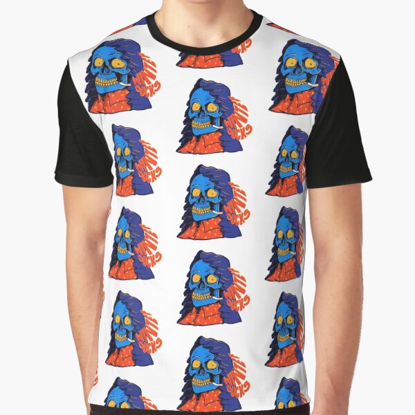 Grim Reaper hating Winter - designed by Joe Tamponi Graphic T-Shirt