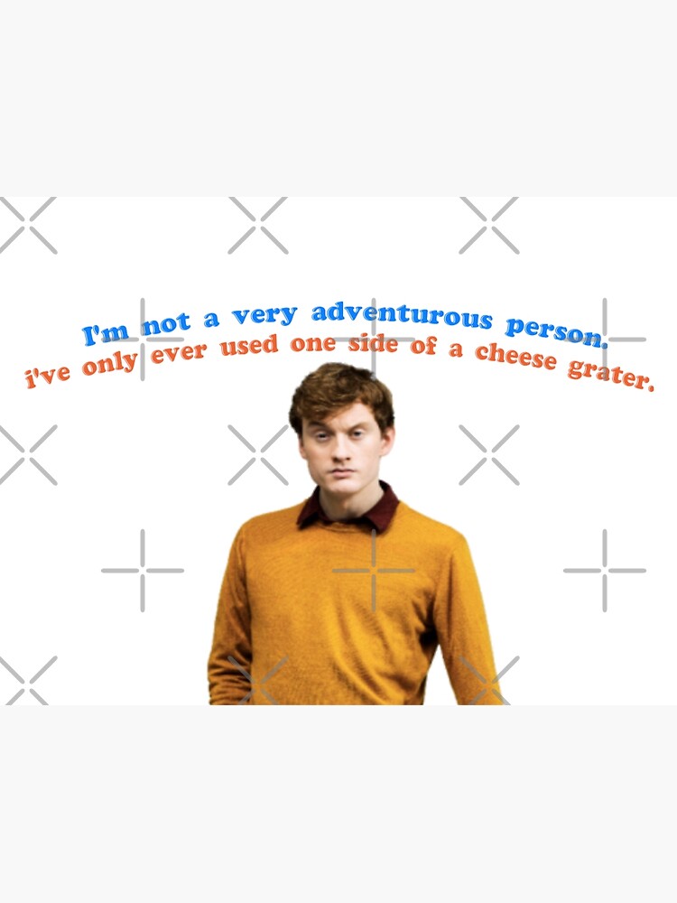 "James Acaster Cheese Grater" Poster by brianmayisbae Redbubble