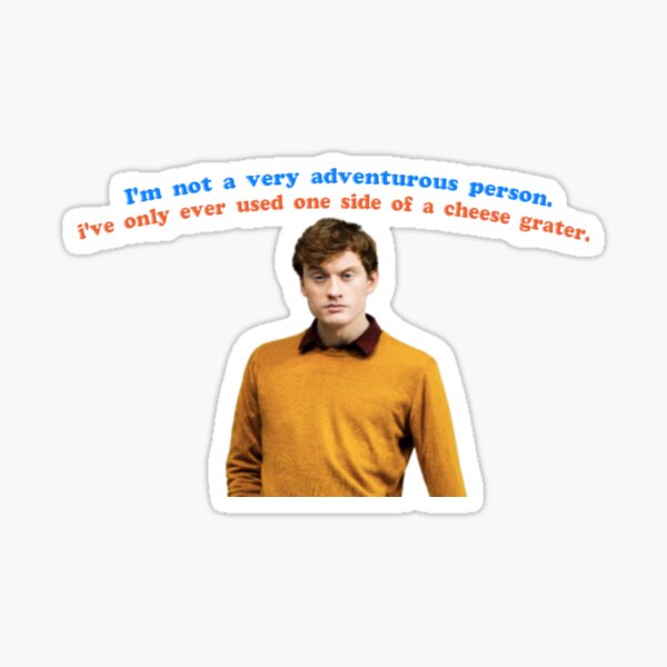 James Acaster - Cheese Grater Sticker