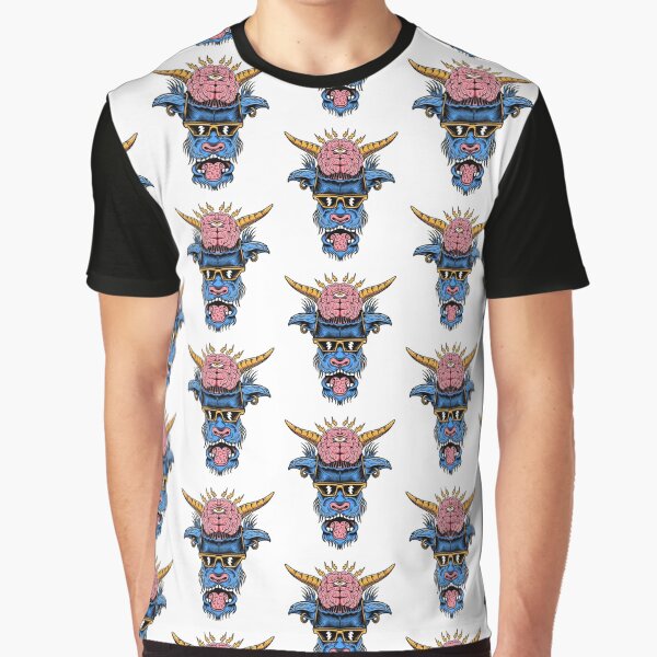 Punk rock sunglassed goat - designed by Joe Tamponi Graphic T-Shirt