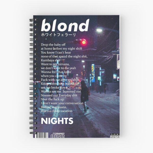 Item preview, Frank Ocean - Nights Artwork designed and sold by pilowtek.