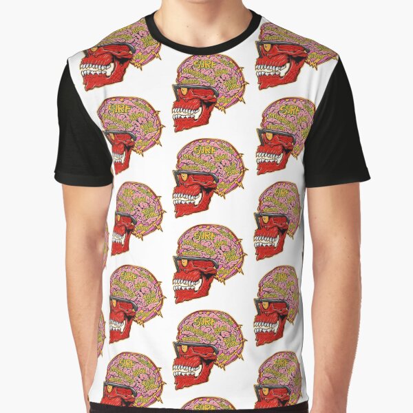 Psychedelic tropical Skull Maracaibo - designed by Joe Tamponi Graphic T-Shirt
