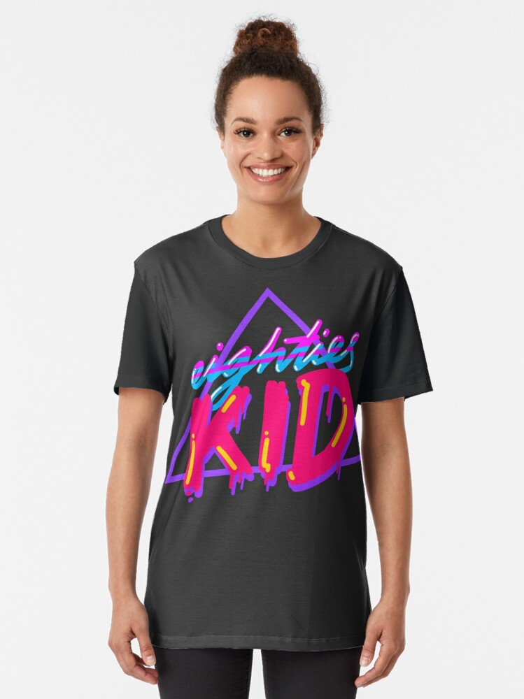 Alternate view of Eighties Kid Graphic T-Shirt