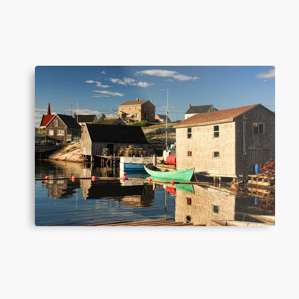 Peggy's Cove Metal Print