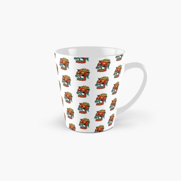 Skull eating palm trees - designed by Joe Tamponi Skull eating palm trees - designed by Joe Tamponi Tall Mug
