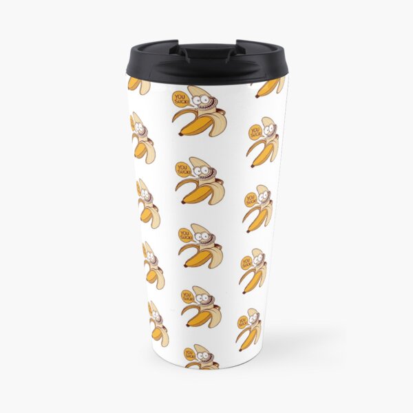 Punk rock summer banana - designed by Joe Tamponi Travel Mug