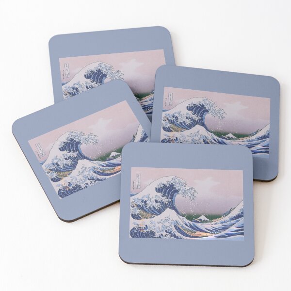 Item preview, the great wave art aesthetic phone case lavender painting designed and sold by kaledabean.
