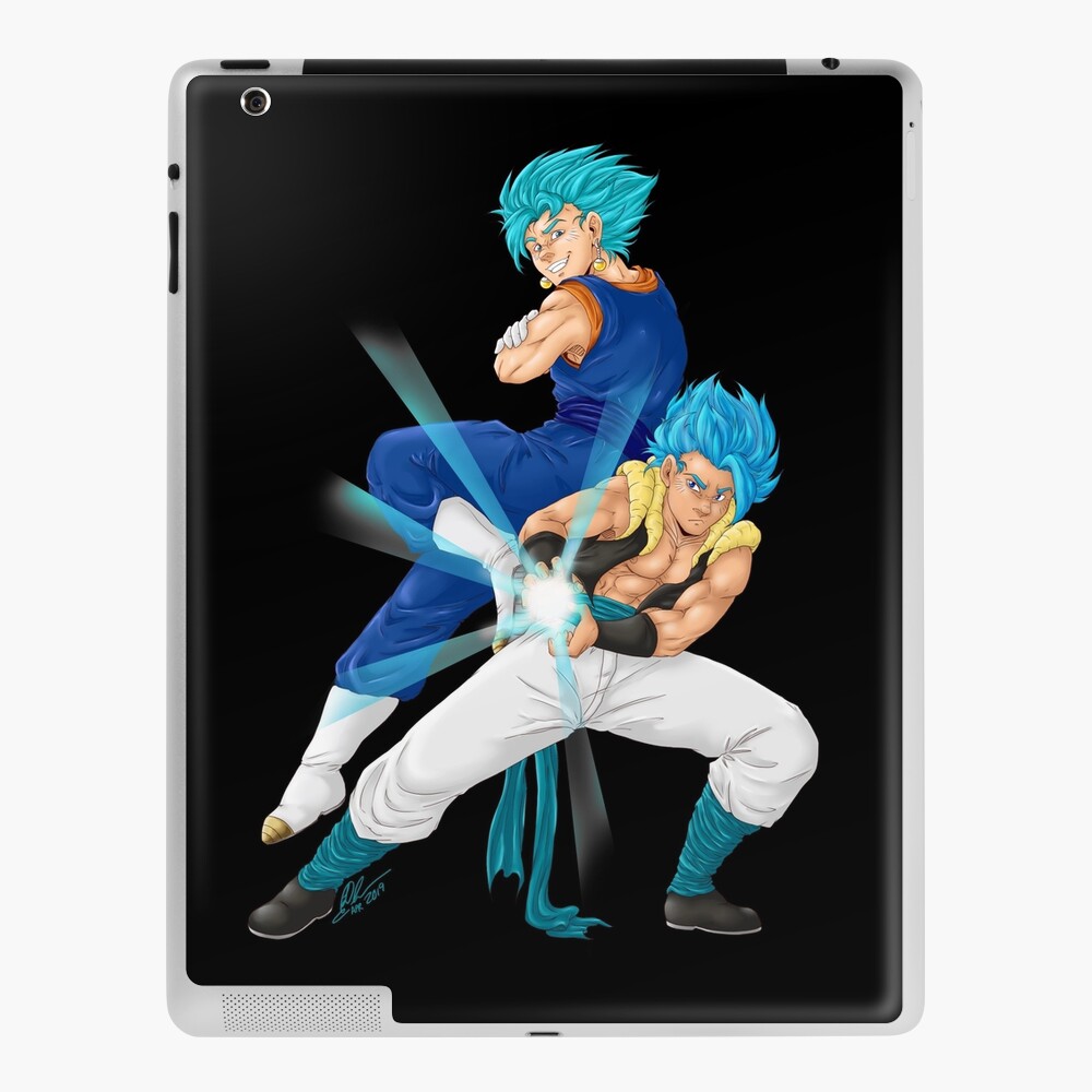 Blue Vegito & Blue Gogeta Tote Bag by thomasDten-Art