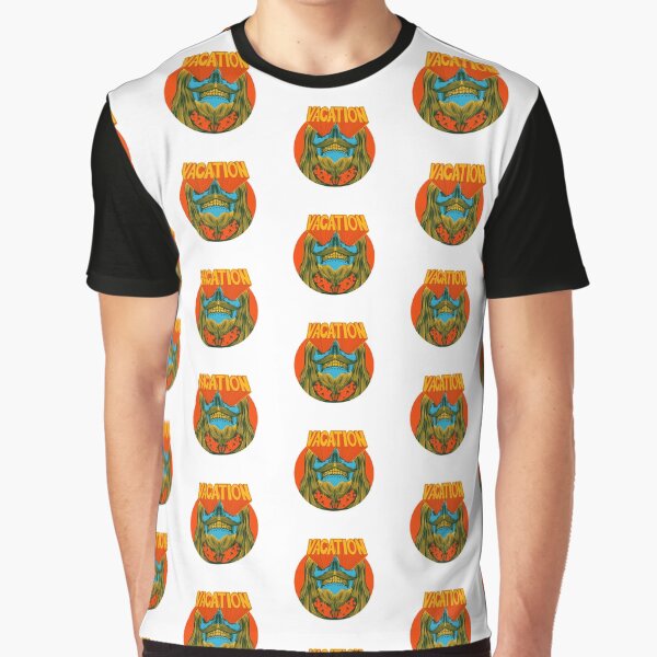 Psychedelic vacation skull - designed by Joe Tamponi Graphic T-Shirt