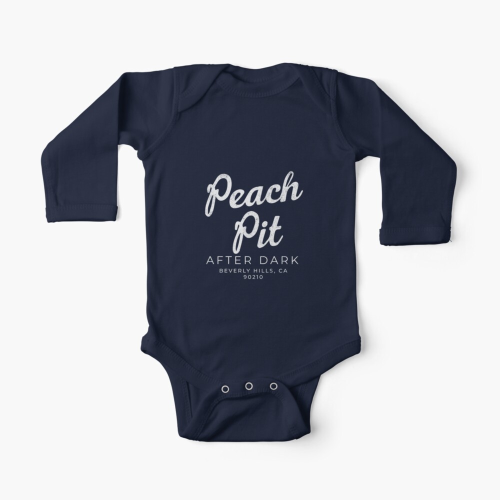 Peach Pit After Dark Baby One Piece By Primotees Redbubble