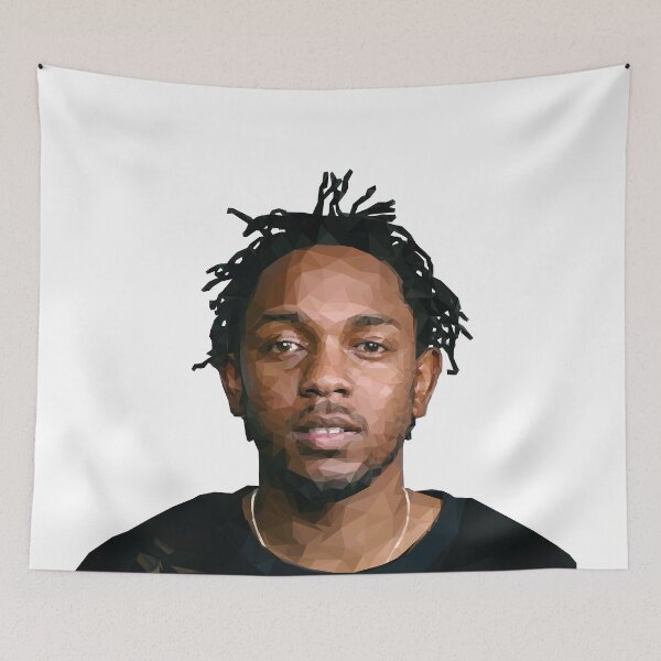 Item preview, Kendrick Lamar - Low Poly designed and sold by Poly-Apparel.