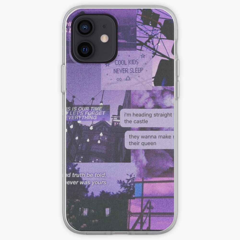 Purple Aesthetic Grunge Teen Phone Case Wallet Quote Tumblr Iphone Case And Cover By Kaledabean 4083