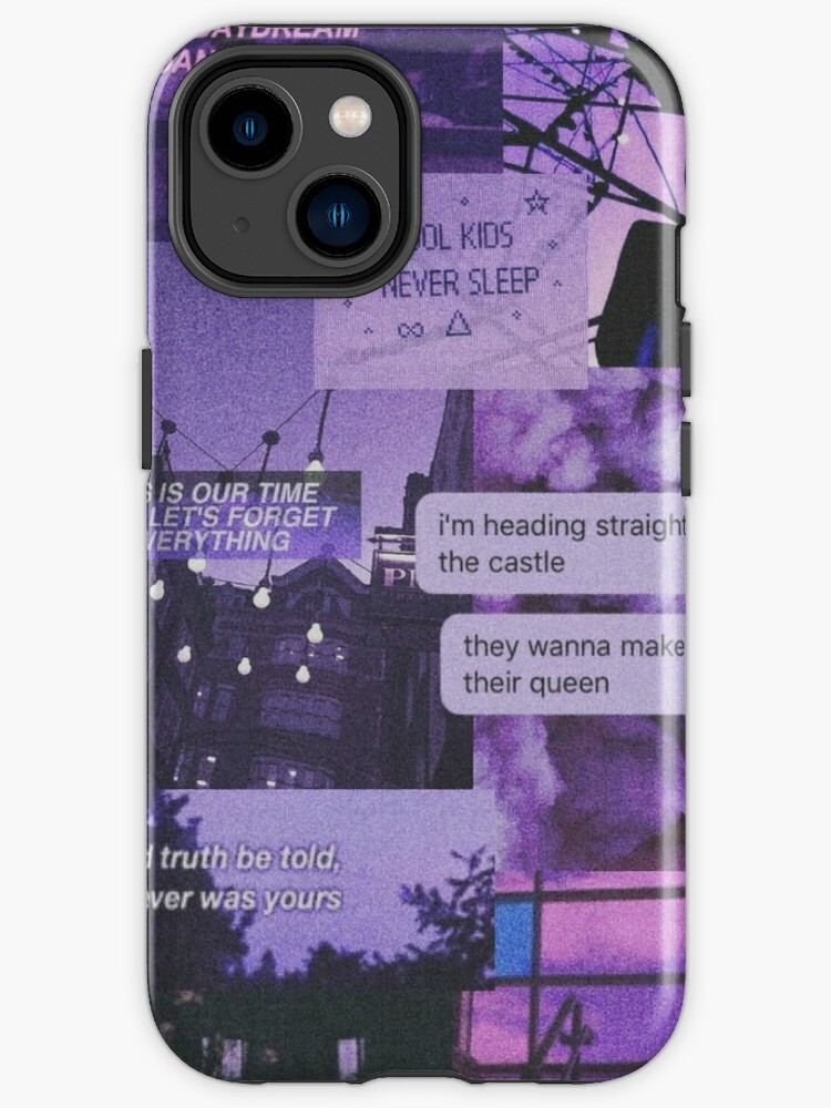 aesthetic grunge teen phone case wallet quote tumblr texting | iPhone Wallet