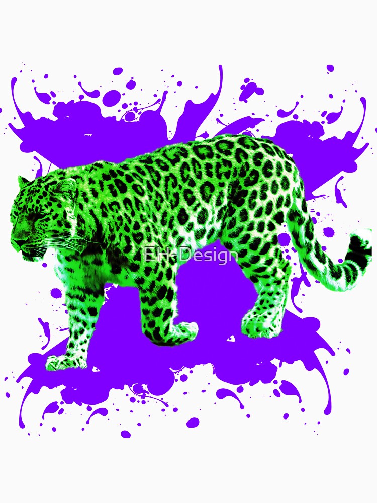 Grüner Leopard von EH-Design
