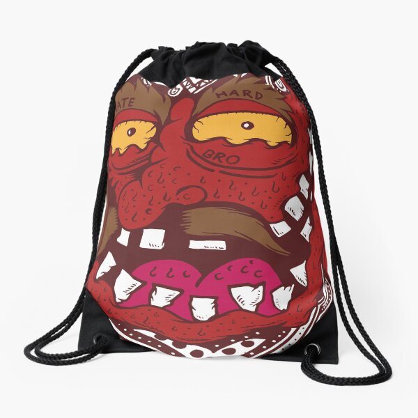 Devil chicano Drawstring Bag
