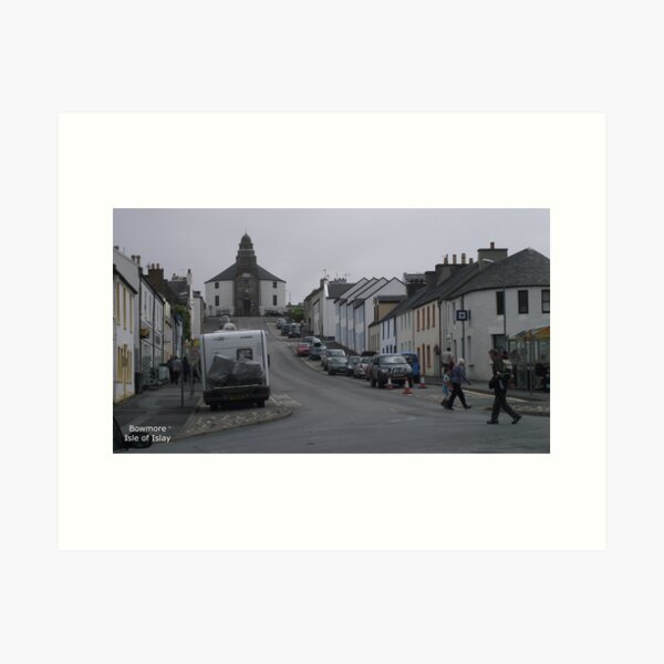 Bowmore Isle of Islay Art Print