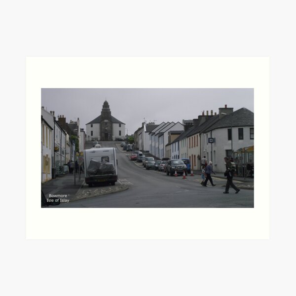 Bowmore Isle of Islay Art Print