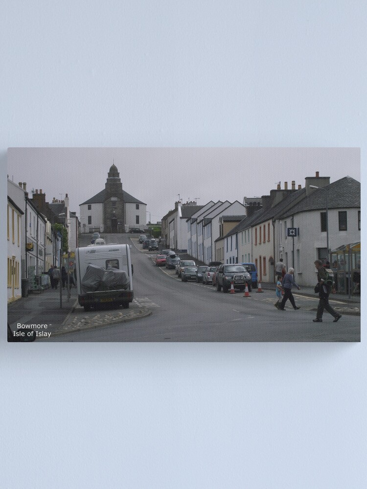 Alternate view of Bowmore Isle of Islay Canvas Print