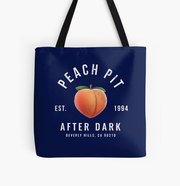 Peach Emoji Tote Bags Redbubble