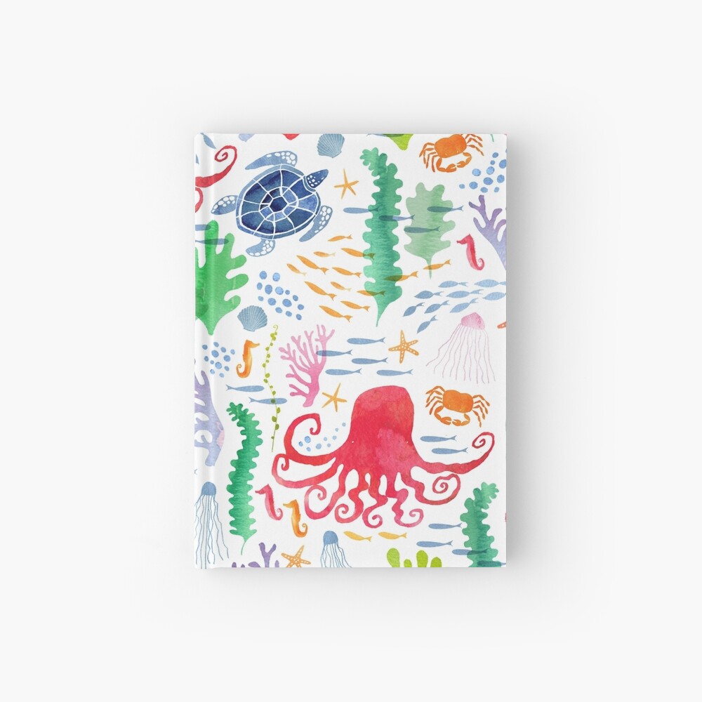 Under the sea Hardcover Journal
