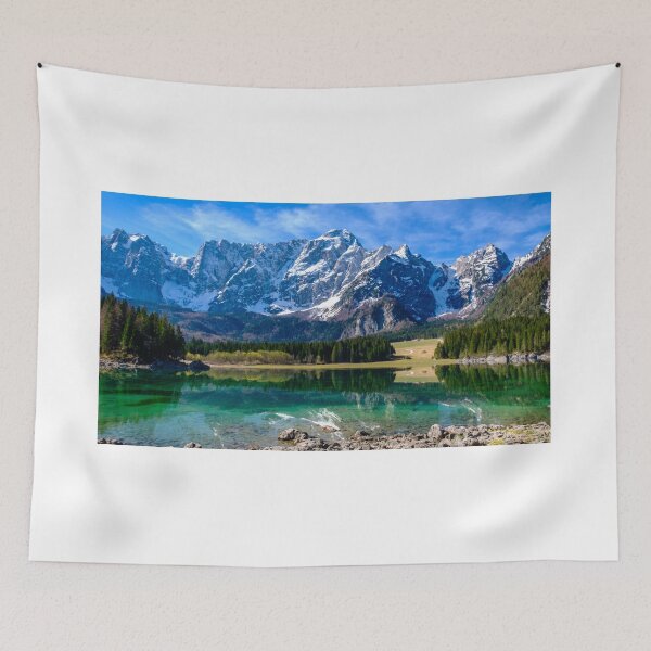 Item preview, Spring morning at the alpine lake designed and sold by zakaz86.