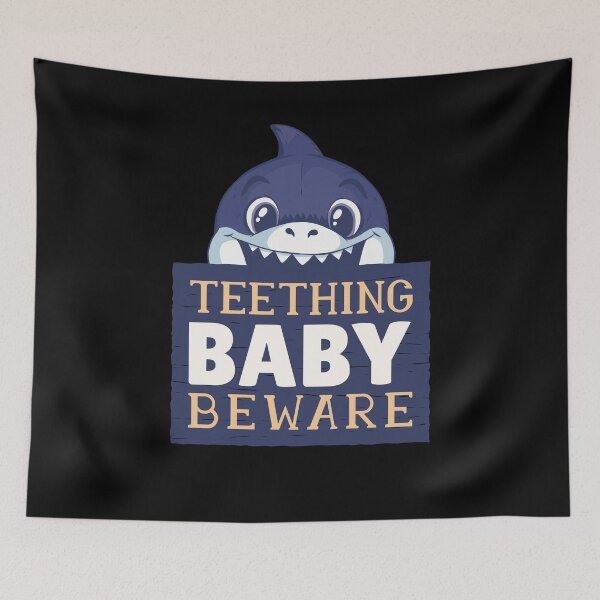 Artikelvorschau, Teething Baby Beware entworfen und verkauft von Timcito.