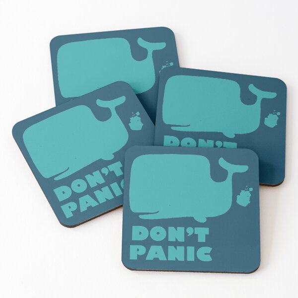 Item preview, Don’t Panic Sperm Whale and Petunias designed and sold by weavernap.
