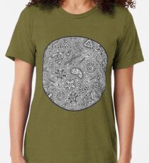 Microbes - Grey / Gray Tri-blend T-Shirt