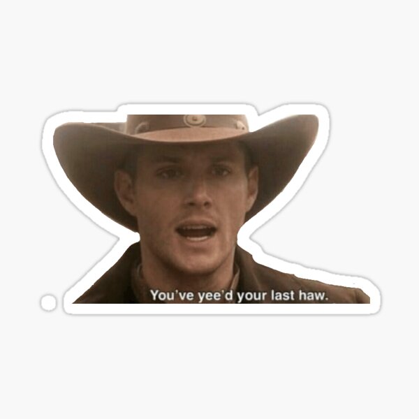Supernatural- Dean Winchester Sticker Sticker