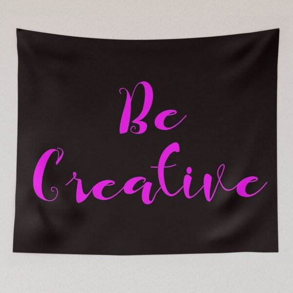 Item preview, Be Creative - Black & Purple designed and sold by Niina  Niskanen.