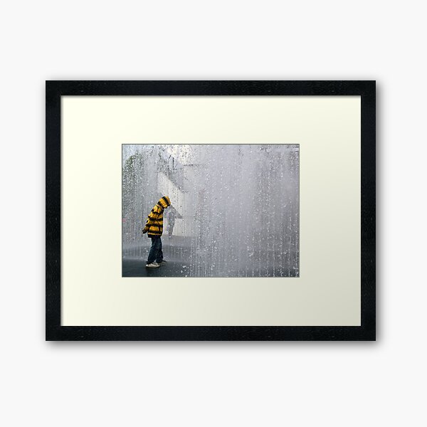 Dare me, dare me not... Framed Art Print