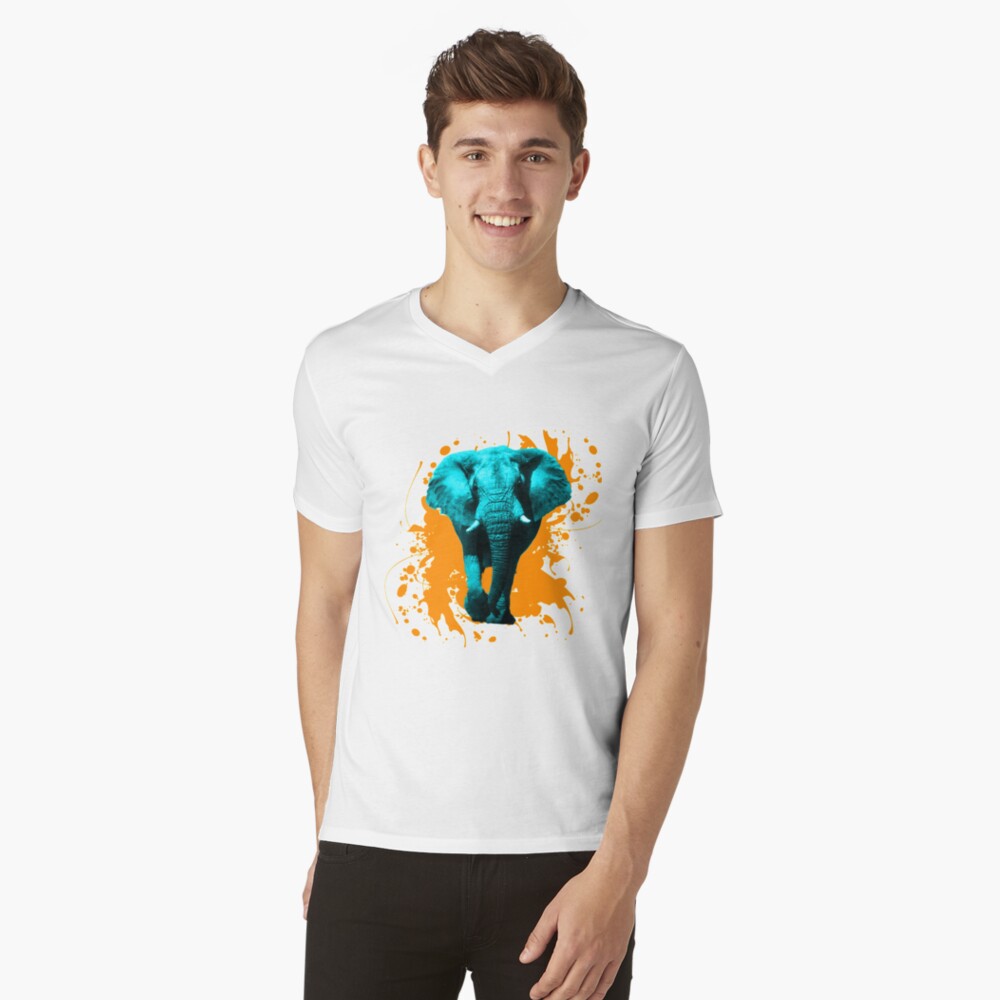 Artikel-Vorschau von T-Shirt mit V-Ausschnitt, designt und verkauft von EH-Design.
