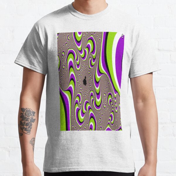 #Op #Art #Movement, #OpArt, abstract, creativity, ornate, element, color image, imagination Classic T-Shirt
