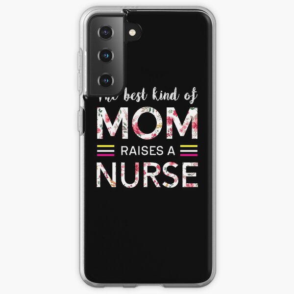 La mejor clase de mamá levanta una camiseta del regalo del día de madres de la enfermera Funda blanda para Samsung Galaxy