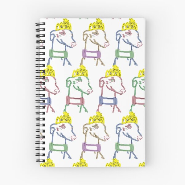 Item preview, galgo princesa collage designed and sold by NaturalBornGoth.