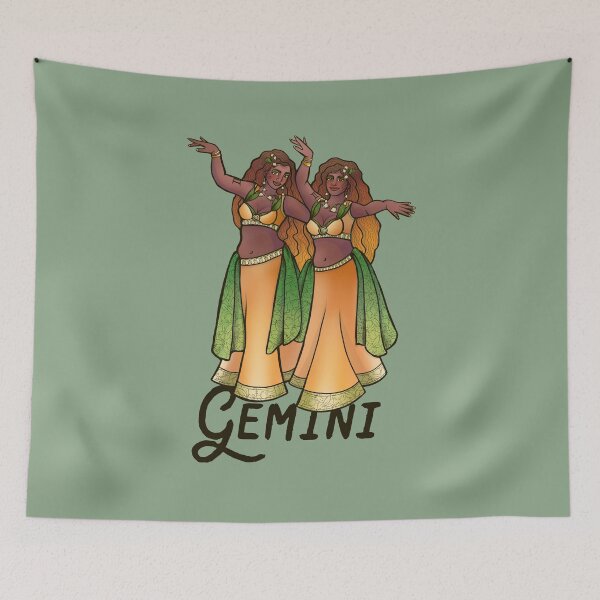 Item preview, Gemini Belly Dancers designed and sold by FrictionMaxxing.