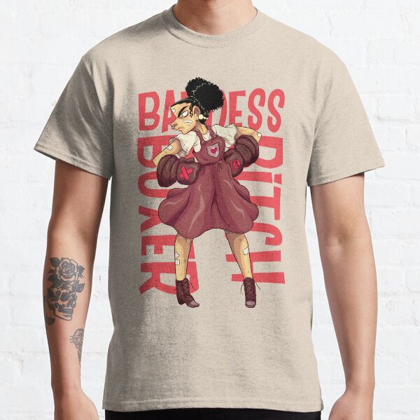 Baddess Boxer Bitch Classic T-Shirt