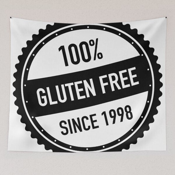 Artikelvorschau, 100% glutenfrei seit 1998 entworfen und verkauft von karmdesigns.