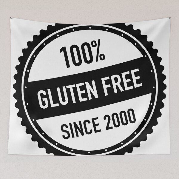 Artikelvorschau, 100% glutenfrei seit 2000 entworfen und verkauft von karmdesigns.